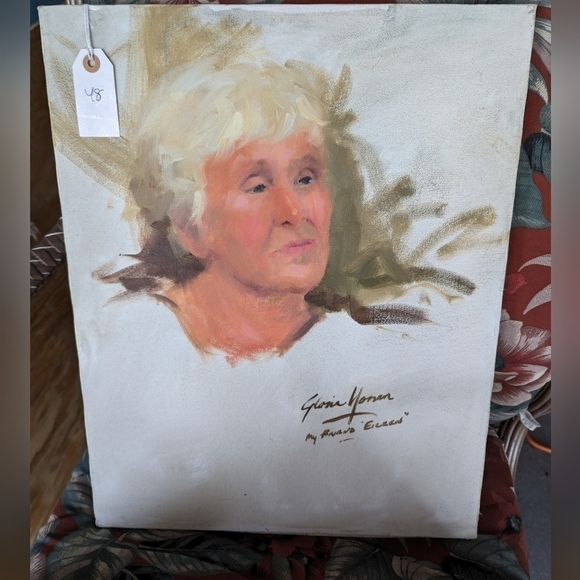 Florida "Hansen" Signed painting‎ on frame of Eileen Sorenson - Picture 2 of 3